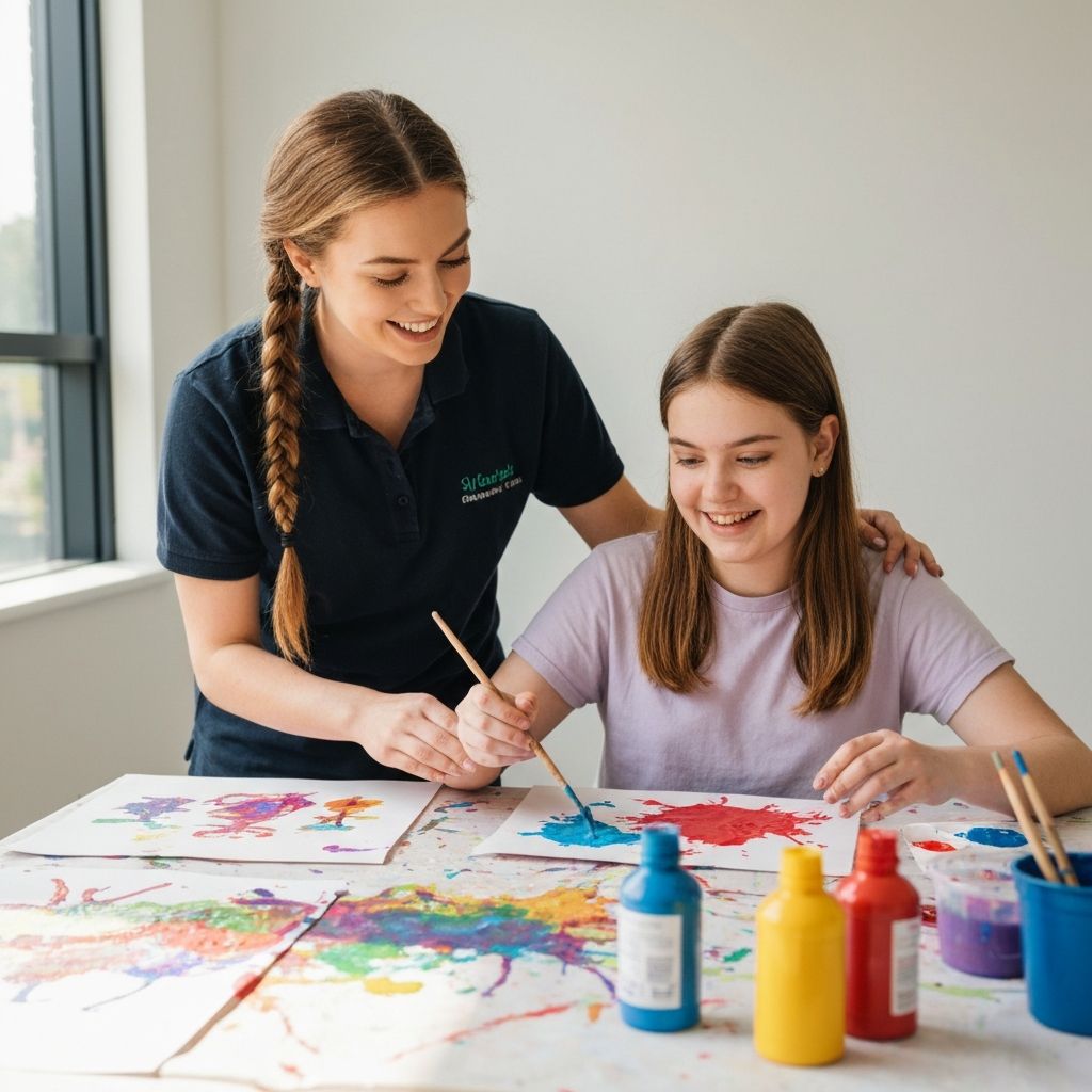 Creative art session