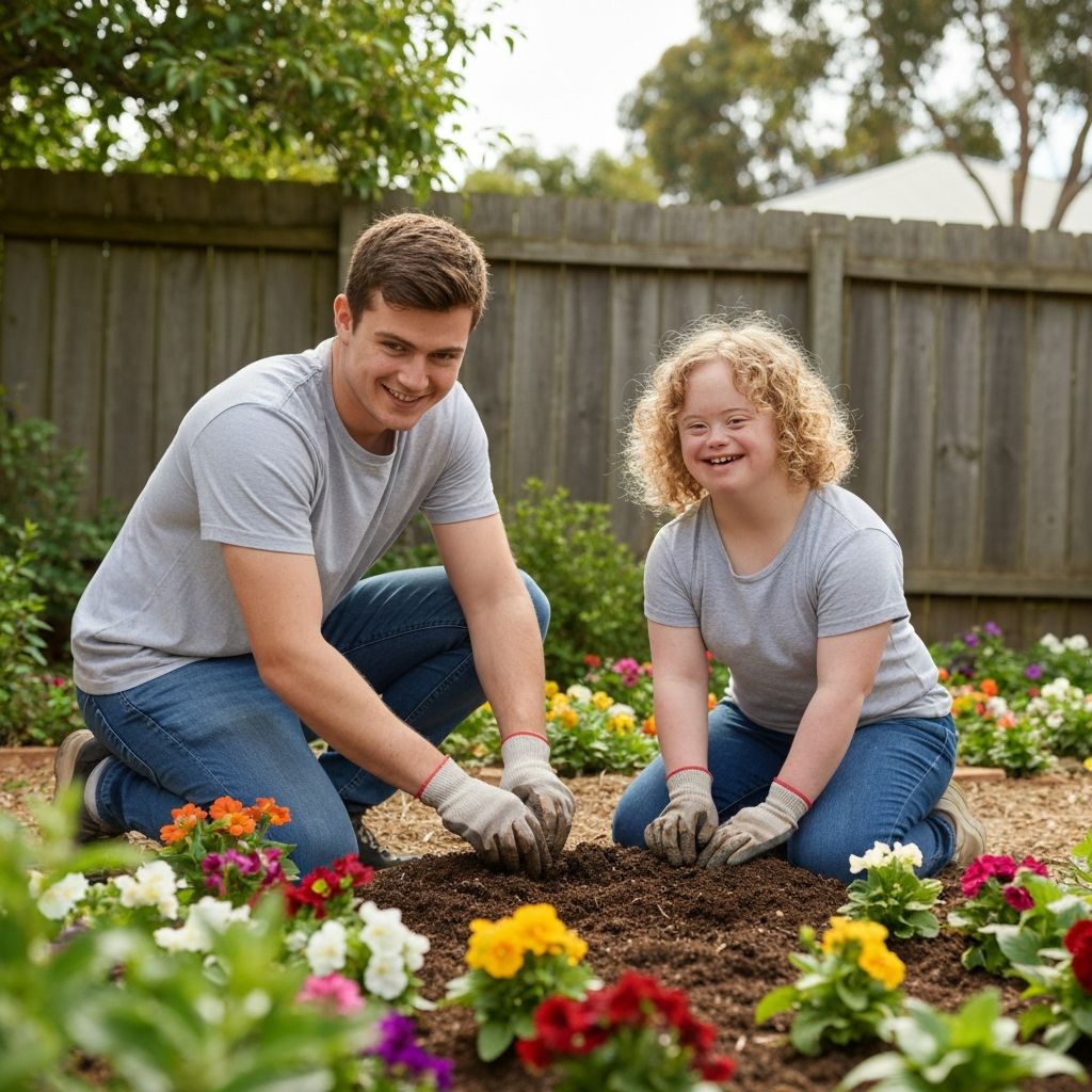 Gardening together